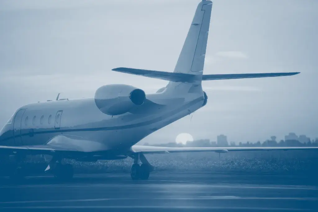 aircraft on runway