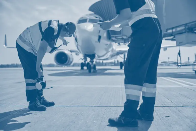 Safety manager discussing a just culture approach with crew