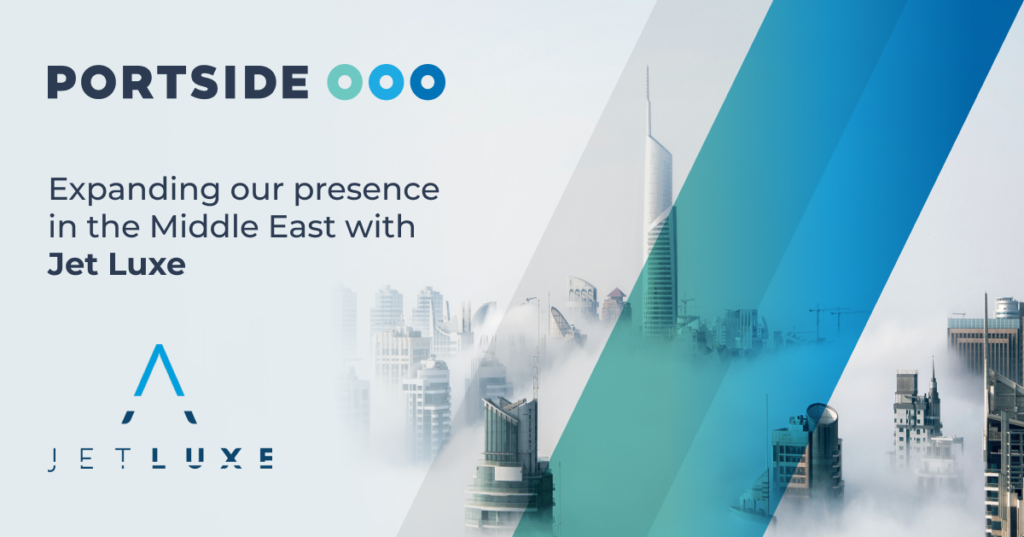Portside expanding our presence in the Middle East with Jet Luxe
