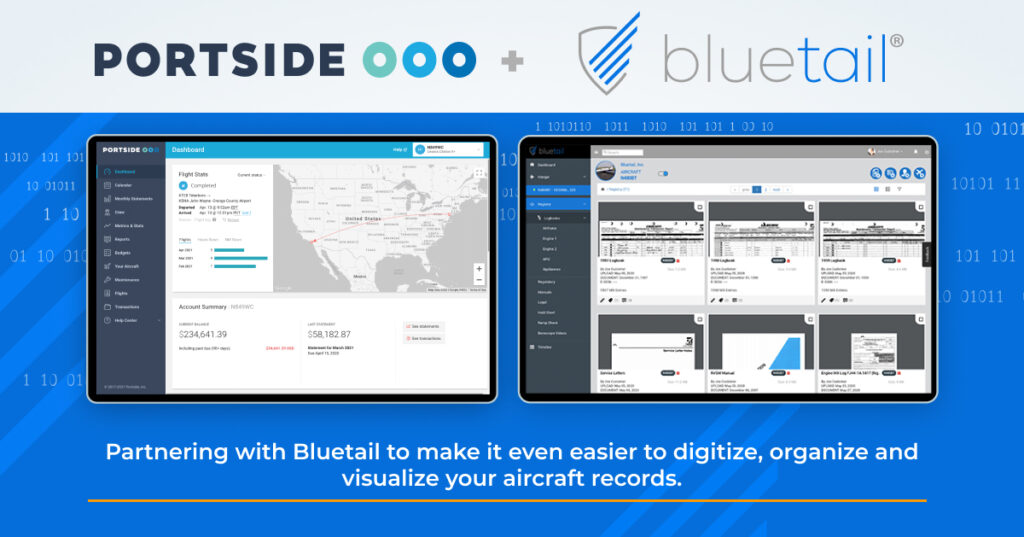 Partnering with Bluetail to streamline aircraft records