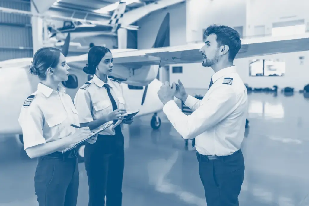 Aviation safety management system training session